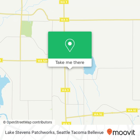 Lake Stevens Patchworks map