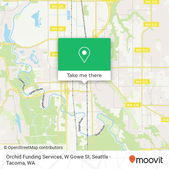 Orchid Funding Services, W Gowe St map