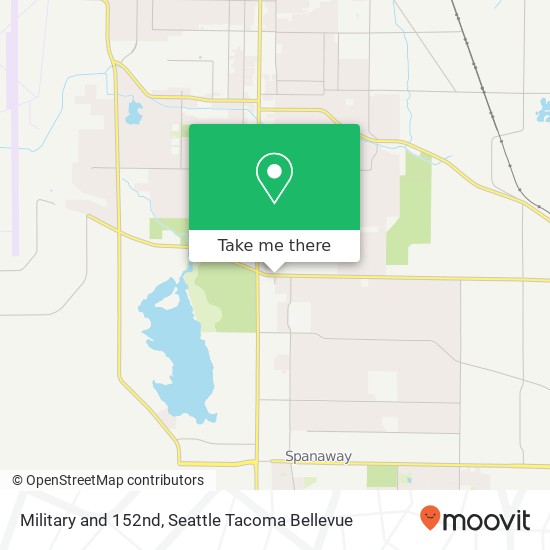 Military and 152nd, Tacoma, WA 98444 map