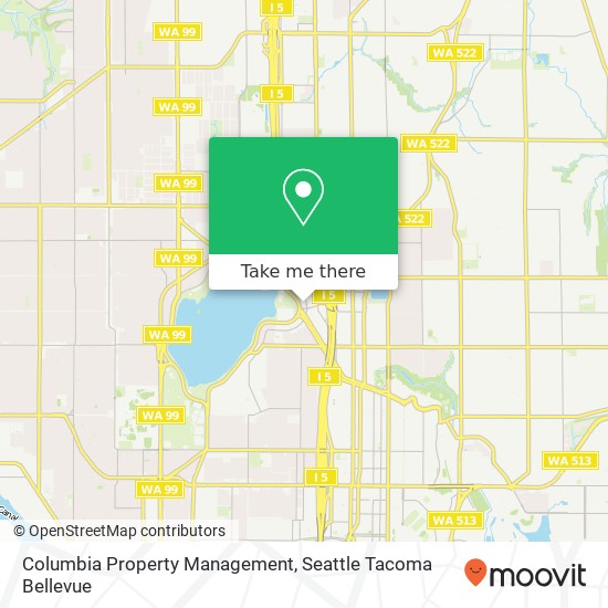 Mapa de Columbia Property Management, 321 NE 72nd St