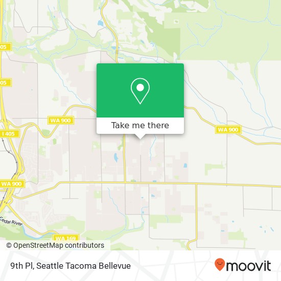 Mapa de 9th Pl, Renton, WA 98059