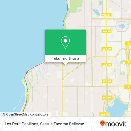 Les Petit Papillons, 9717 14th Ave NW map