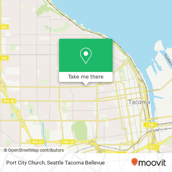 Mapa de Port City Church, 2501 6th Ave