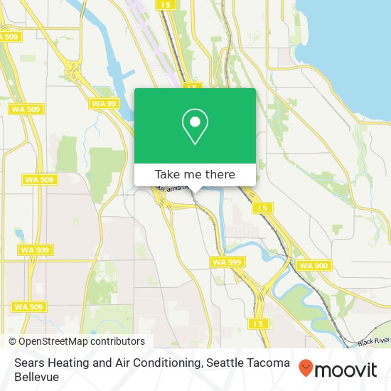 Mapa de Sears Heating and Air Conditioning, 3425 S 116th St