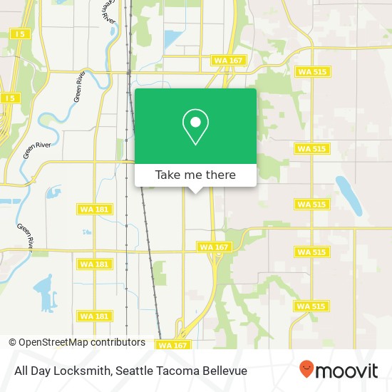 All Day Locksmith, 20021 87th Ave S map