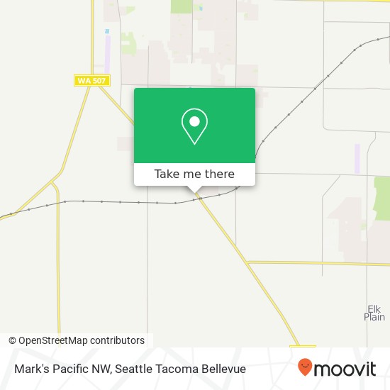 Mapa de Mark's Pacific NW, Mountain Hwy E