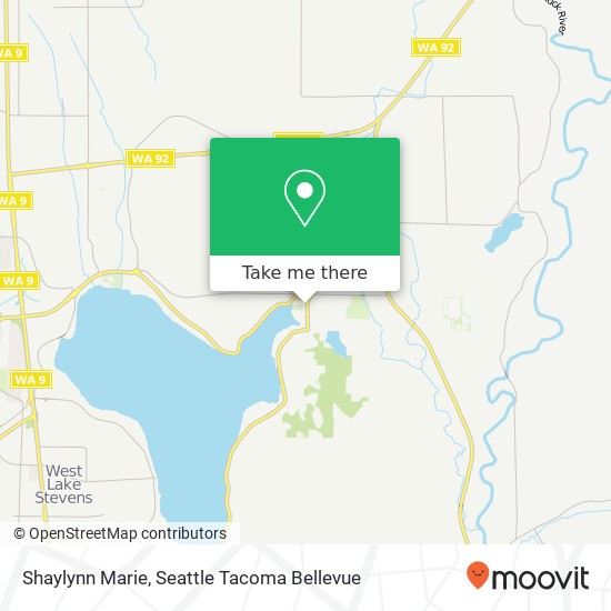Mapa de Shaylynn Marie, Main St