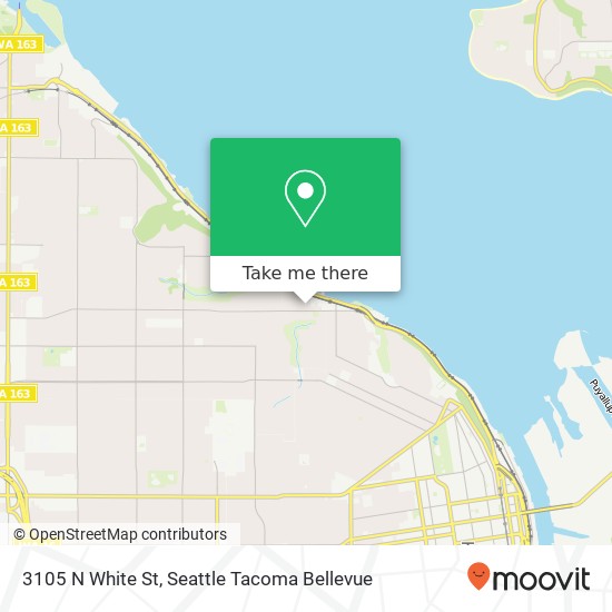 3105 N White St, Tacoma, WA 98407 map