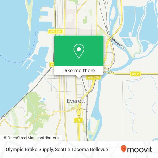 Mapa de Olympic Brake Supply, 3109 McDougall Ave