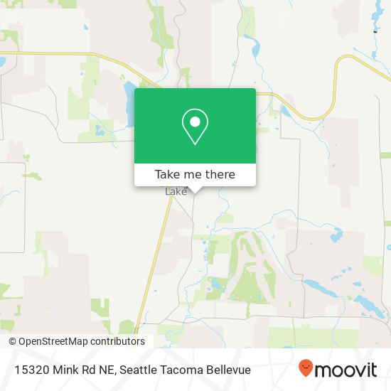 Mapa de 15320 Mink Rd NE, Woodinville, WA 98077