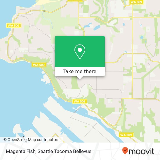 Magenta Fish, 42nd Ave NE map