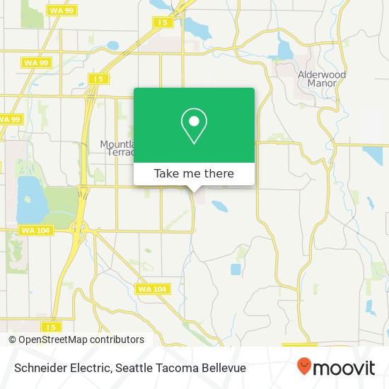 Mapa de Schneider Electric, 4210 236th St SW