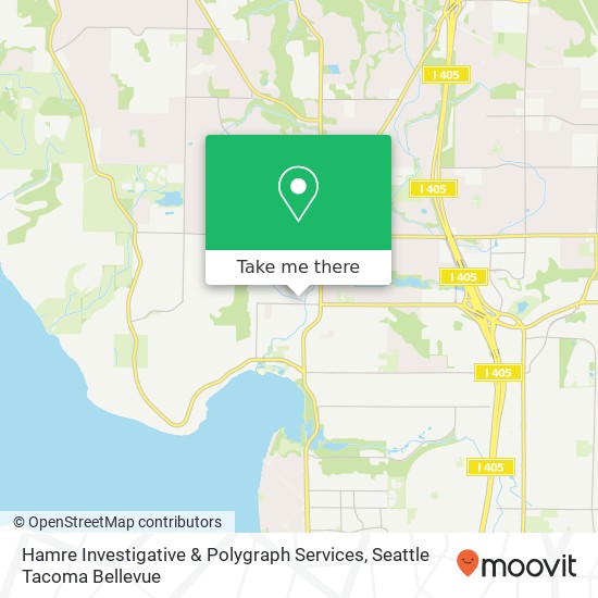 Hamre Investigative & Polygraph Services, 98th Ave NE map