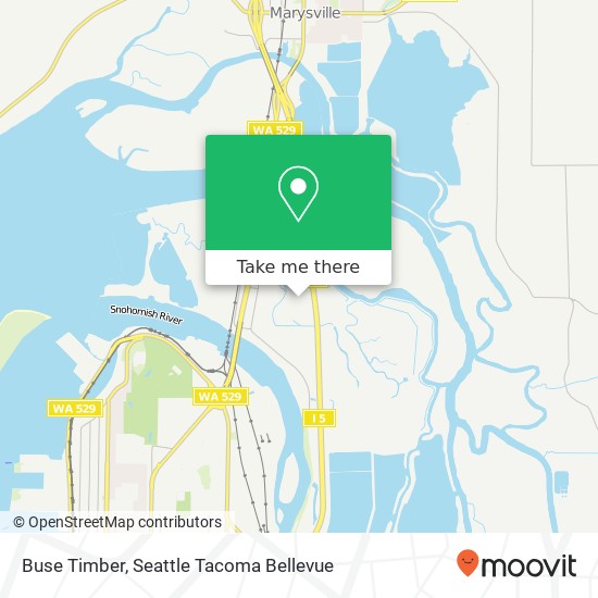 Mapa de Buse Timber, 3812 28th Pl NE