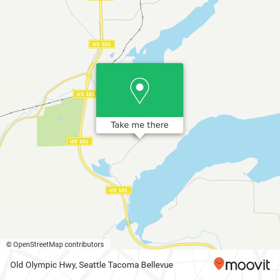 Mapa de Old Olympic Hwy, Shelton, WA 98584