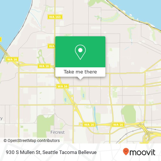 930 S Mullen St, Tacoma, WA 98405 map