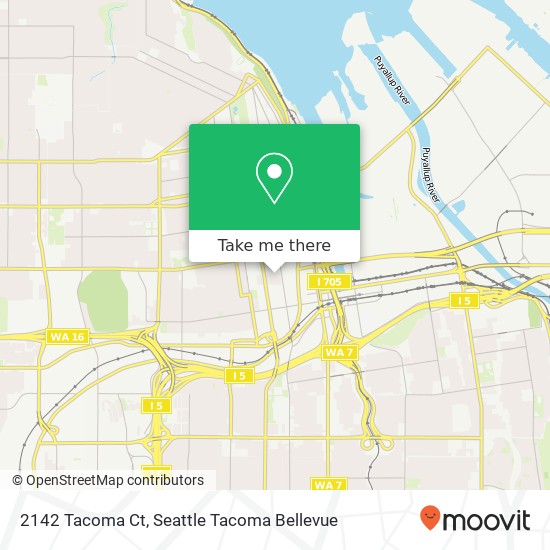 2142 Tacoma Ct, Tacoma, WA 98405 map