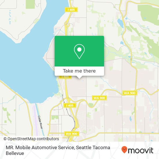 Mapa de MR. Mobile Automotive Service, NE 20th St