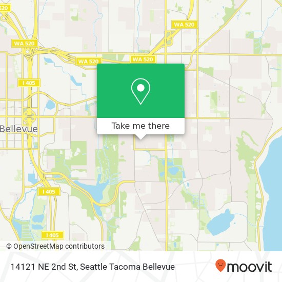 14121 NE 2nd St, Bellevue, WA 98007 map