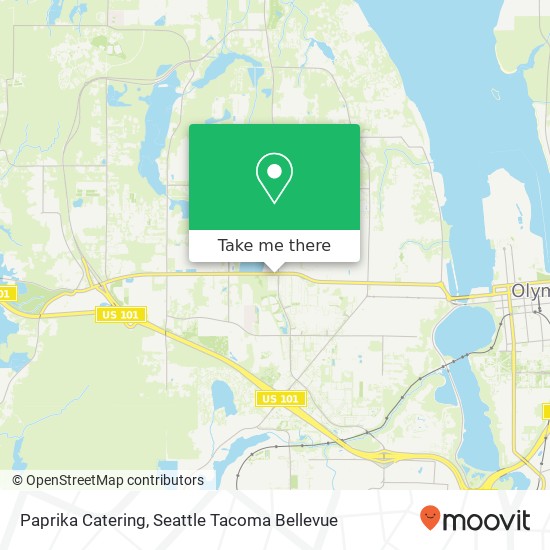 Paprika Catering map