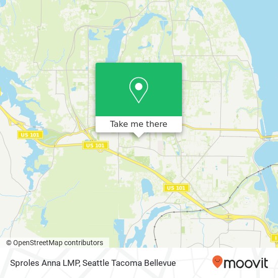Mapa de Sproles Anna LMP, 541 McPhee Rd SW