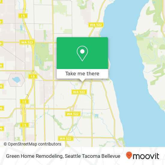 Green Home Remodeling map