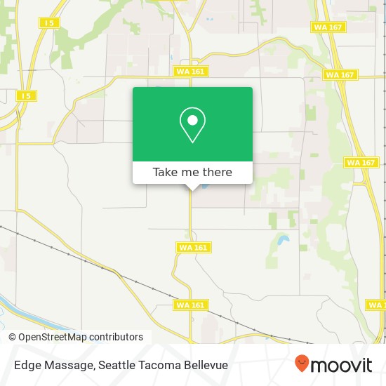 Mapa de Edge Massage, 10206 29th St E