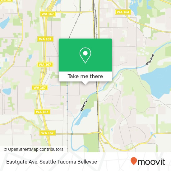 Mapa de Eastgate Ave, Pacific (AUBURN), WA 98047