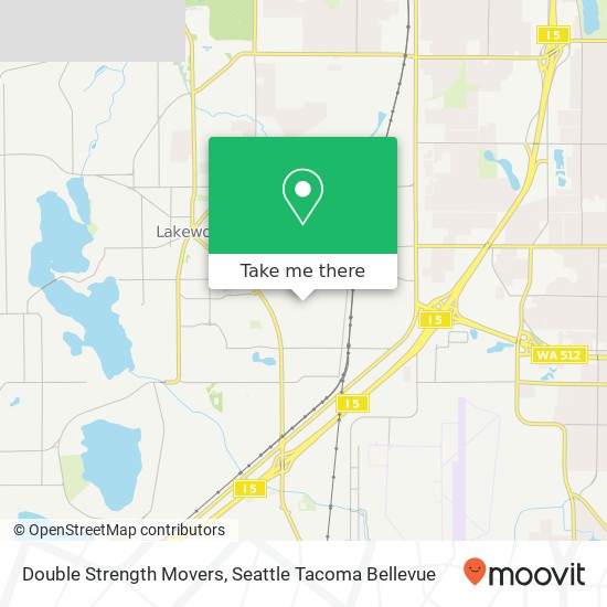 Mapa de Double Strength Movers, 4826 Diamond Blvd SW