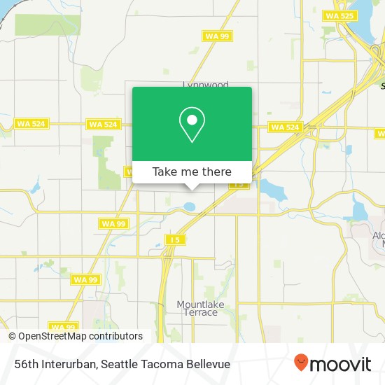 56th Interurban, Lynnwood, WA 98036 map