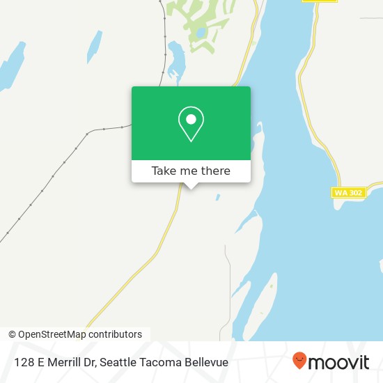 128 E Merrill Dr, Allyn, WA 98524 map