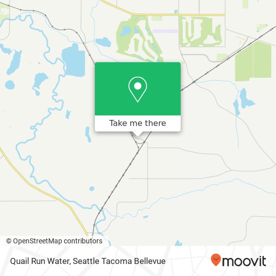 Quail Run Water map