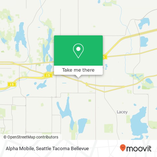 Alpha Mobile, 804 Sleater Kinney Rd SE map