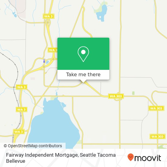 Mapa de Fairway Independent Mortgage, 1480 NW Sid Uhinck Dr