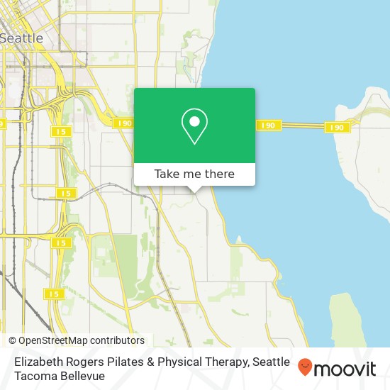 Mapa de Elizabeth Rogers Pilates & Physical Therapy, 3603 S McClellan St