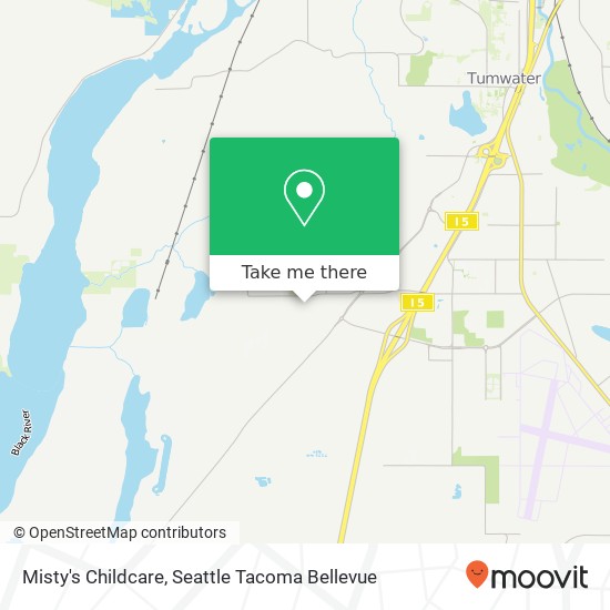 Misty's Childcare, 7030 Lazy Ct SW map