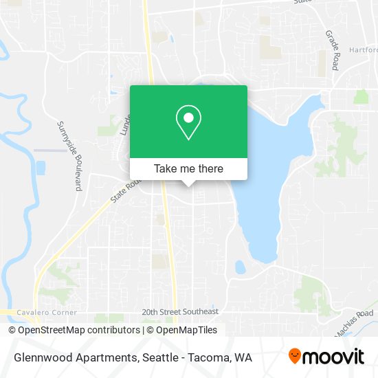 Glennwood Apartments map