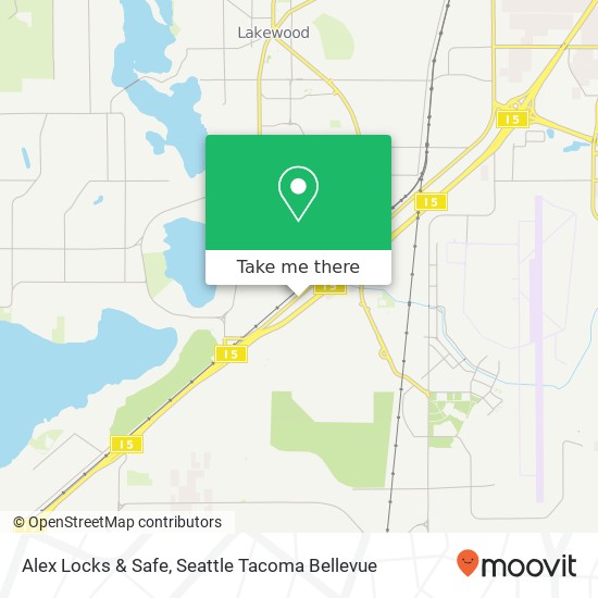 Alex Locks & Safe, 12605 Pacific Hwy SW map
