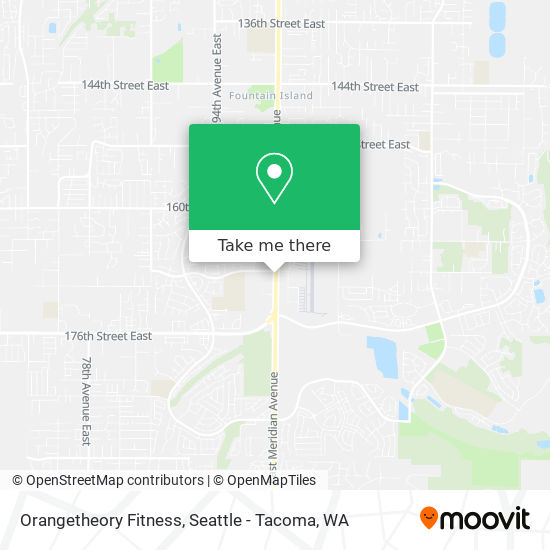 Orangetheory Fitness map