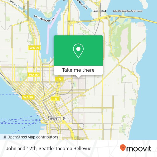 Mapa de John and 12th, Seattle, WA 98102