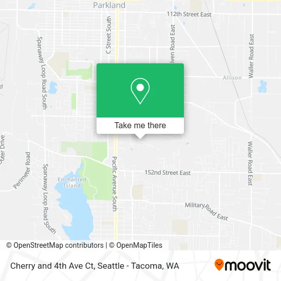 Mapa de Cherry and 4th Ave Ct