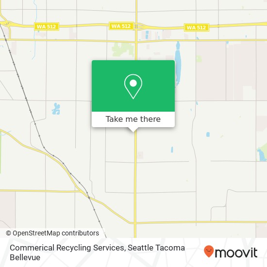 Mapa de Commerical Recycling Services, 13602 Canyon Rd E