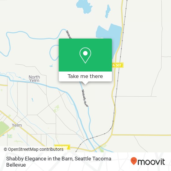 Mapa de Shabby Elegance in the Barn, 10310 330th St Ct S