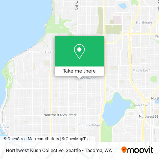 Mapa de Northwest Kush Collective