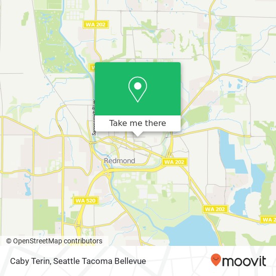 Mapa de Caby Terin, 16701 NE 80th St