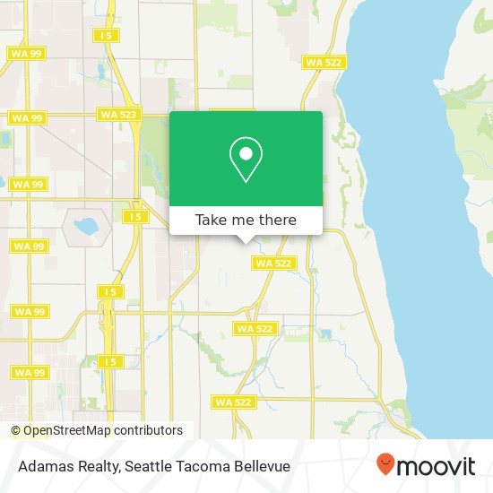 Adamas Realty, NE 123rd St map