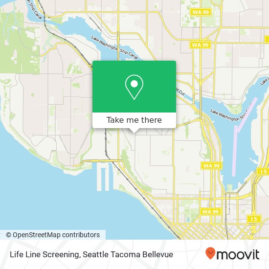 Life Line Screening, W McGraw St map