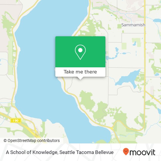 Mapa de A School of Knowledge, 2501 200th Ave SE