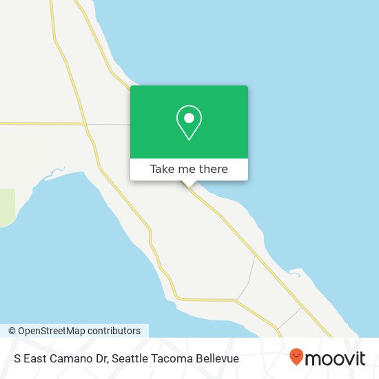 Mapa de S East Camano Dr, Camano Island, WA 98282