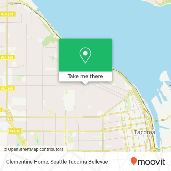 Mapa de Clementine Home, 2714 N 21st St